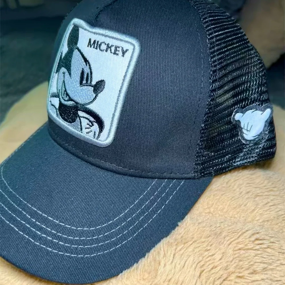 Mickey Mouse Black Trucker Hat - Picture 1 of 4